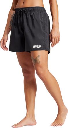 Rückansicht von adidas Badeshorts Damen black-white