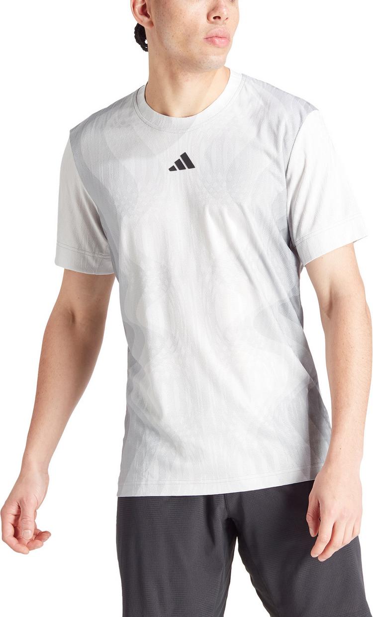 adidas adidas Freelift Pro Tennisshirt Herren - grey one - 3 | SportScheck