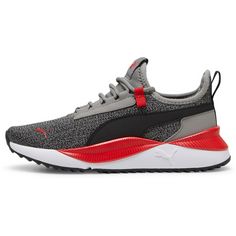 PUMA Pacer Easy Street Jr Sneaker Kinder stormy slate-puma black-for all time red-puma white