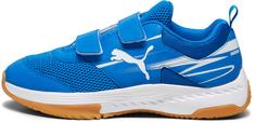 PUMA Varion II V Jr Hallenschuhe Kinder puma team royal-puma white-gum