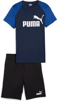 PUMA SET Trainingsanzug Kinder - club navy