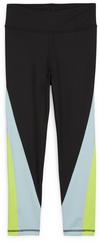 PUMA FIT Tights M&auml;dchen - puma black-lime pow