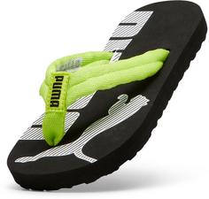 PUMA EPIC FLIP V2 Zehentrenner Kinder lime pow-puma black-puma white