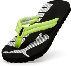 PUMA EPIC FLIP V2 Zehentrenner Kinder lime pow-puma black-puma white