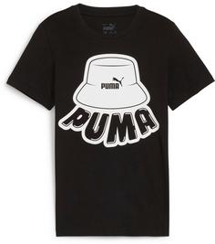 PUMA ESSENTIALS MID 90S T-Shirt Kinder puma black