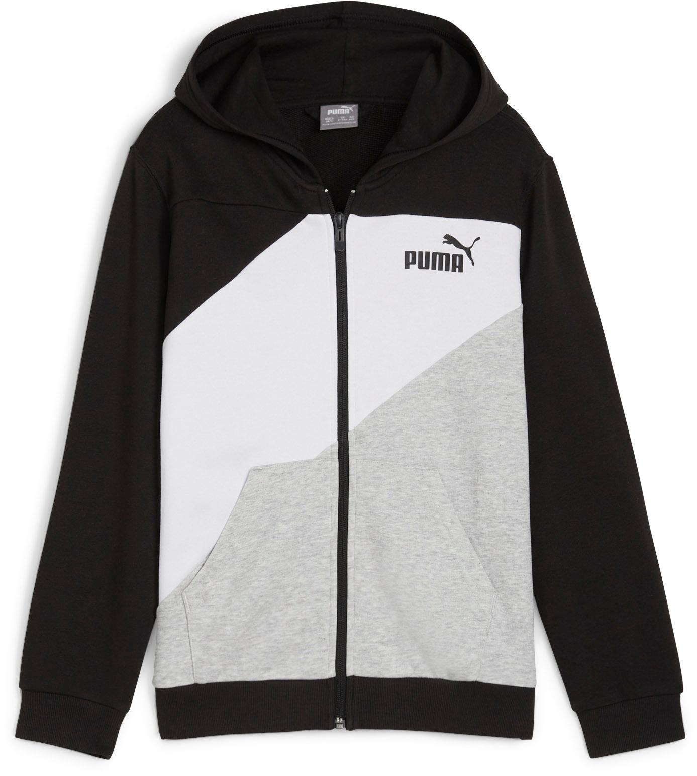 PUMA POWER COLORBLOCK Sweatjacke Jungen