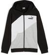 PUMA POWER COLORBLOCK Sweatjacke Jungen - puma black