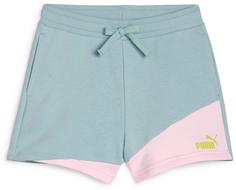 PUMA POWER COLORBLOCK Shorts Kinder turquoise surf