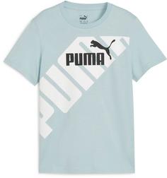 PUMA POWER T-Shirt Kinder turquoise surf