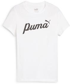 PUMA ESSENTIALS BLOSSOM T-Shirt Kinder puma white