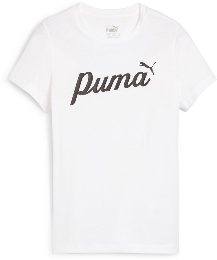 PUMA PUMA ESSENTIALS BLOSSOM T-Shirt M&auml;dchen - puma white - 0 | SportScheck