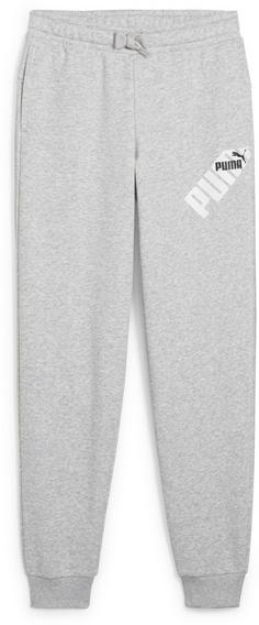 PUMA POWER Sweathose Kinder light gray heather