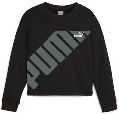 PUMA POWER Sweatshirt Kinder puma black