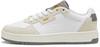 PUMA Court Classic Lux Sneaker Herren - puma white-alpine snow-cast iron