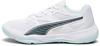 PUMA Solarflash II Hallenschuhe Damen - puma white-nitro blue-shadow gray