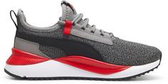 Rückansicht von PUMA Pacer Easy Street Jr Sneaker Kinder stormy slate-puma black-for all time red-puma white