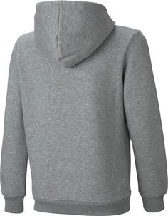 Rückansicht von PUMA ESSENTIALS Hoodie Kinder medium gray heather