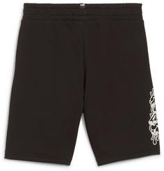 Rückansicht von PUMA ESSENTIALS MID 90S Shorts Kinder puma black