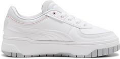 Rückansicht von PUMA Cali Dream Queen of Hearts Sneaker Damen puma white-silver mist