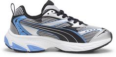 Rückansicht von PUMA Morphic Athletic Sneaker Damen puma black-blue skies