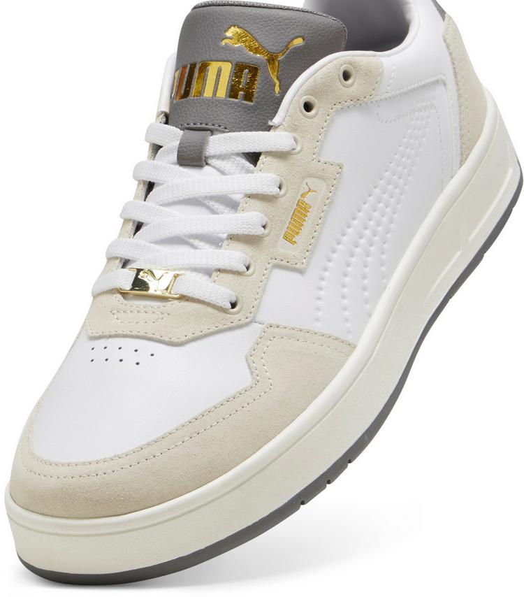 PUMA PUMA Court Classic Lux Sneaker Herren - puma white-alpine snow-cast iron - 0 | SportScheck