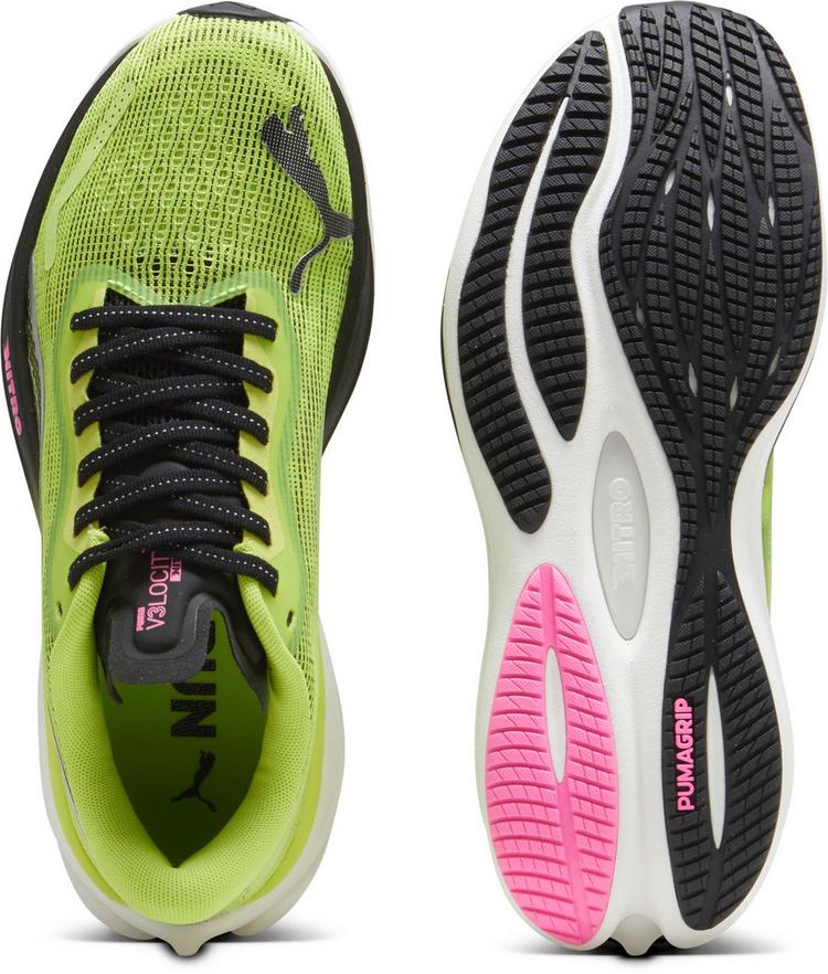PUMA PUMA Velocity Nitro 3 Psychedelic Rush Laufschuhe Damen - lime pow-black-poison pink - 1 | SportScheck