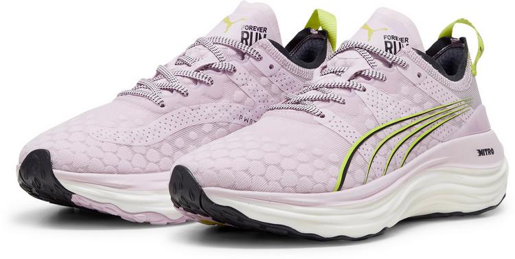 PUMA PUMA ForeverRun Nitro Wns Laufschuhe Damen - grape mist-puma black-lime pow - 2 | SportScheck