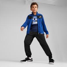 Rückansicht von PUMA POLY Trainingsanzug Kinder cobalt glaze