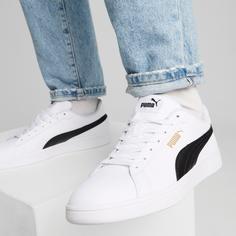 Rückansicht von PUMA Smash 3.0 Sneaker Herren puma white-puma black-puma gold