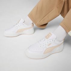 Rückansicht von PUMA CA Pro Classic Sneaker Damen puma white-rosebay