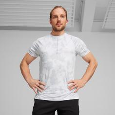 Rückansicht von PUMA Yogini Lite Funktionsshirt Herren silver mist