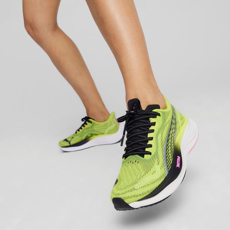 PUMA PUMA Velocity Nitro 3 Psychedelic Rush Laufschuhe Damen - lime pow-black-poison pink - 0 | SportScheck