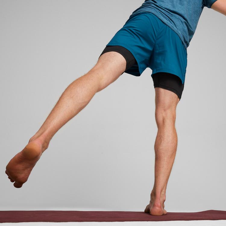 PUMA PUMA Studio Foundations Funktionsshorts Herren - ocean tropic - 1 | SportScheck