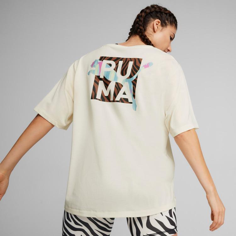 PUMA PUMA ANIMAL REMIX Funktionsshirt Damen - sugared almond - 1 | SportScheck