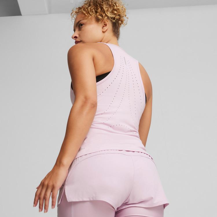 PUMA PUMA RUN CLOUDSPUN Funktionstank Damen - grape mist - 1 | SportScheck