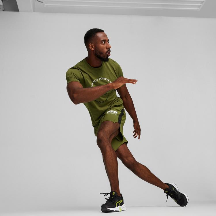 PUMA PUMA FUSE Funktionsshorts Herren - olive green - 4 | SportScheck