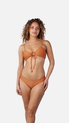 Rückansicht von Barts Kelli Bikini Oberteil Damen terra