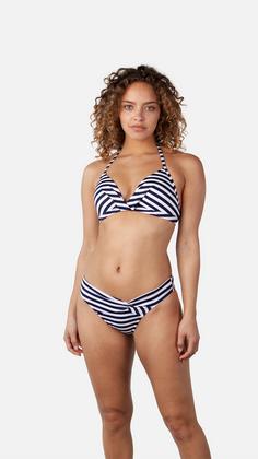 Rückansicht von Barts Custe Bikini Oberteil Damen navy