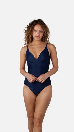 Rückansicht von Barts Kelli Badeanzug Damen navy