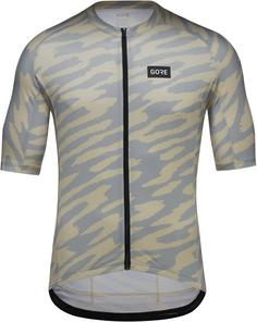 GOREWEAR Spirit Organic Camo Fahrradtrikot Herren tech beige-lab gray