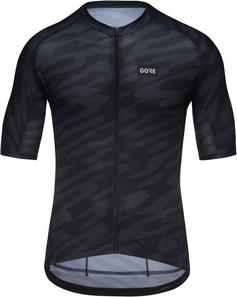 GOREWEAR Spirit Organic Camo Fahrradtrikot Herren black