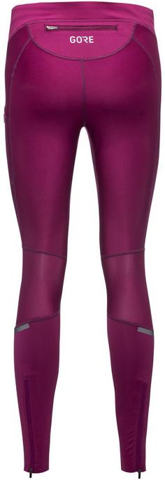 Rückansicht von GOREWEAR Impulse Lauftights Damen process purple