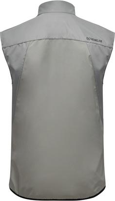 Rückansicht von GOREWEAR Everyday Softshell Weste Herren lab gray