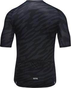 Rückansicht von GOREWEAR Spirit Organic Camo Fahrradtrikot Herren black