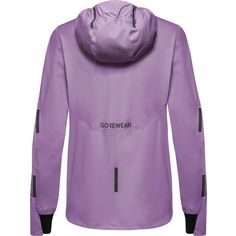 Rückansicht von GOREWEAR GORE-TEX RITUAL GORE-TEX Laufjacke Damen scrub purple