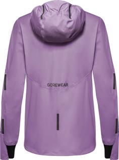 Rückansicht von GOREWEAR GORE-TEX CONCURVE GORE-TEX Laufjacke Damen scrub purple