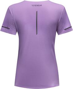 Rückansicht von GOREWEAR CONTEST 2.0 Funktionsshirt Damen scrub purple