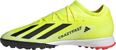 Rückansicht von adidas X CRAZYFAST LEAGUE TF Fußballschuhe Herren team solar yellow-core black-ftwr white