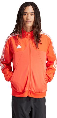 Rückansicht von adidas Tiro Polyjacke Herren bright red