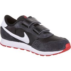 Rückansicht von Nike MD VALIANT Sneaker Kinder black-white-dk smoke grey-university red